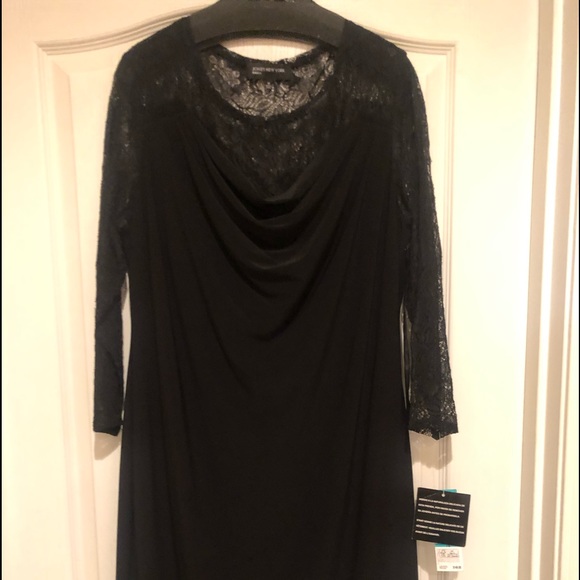 Black Cocktail Dress - Picture 2 of 8